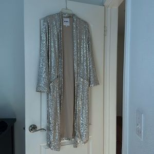Bb Dakota the show stopped sequin duster size xs